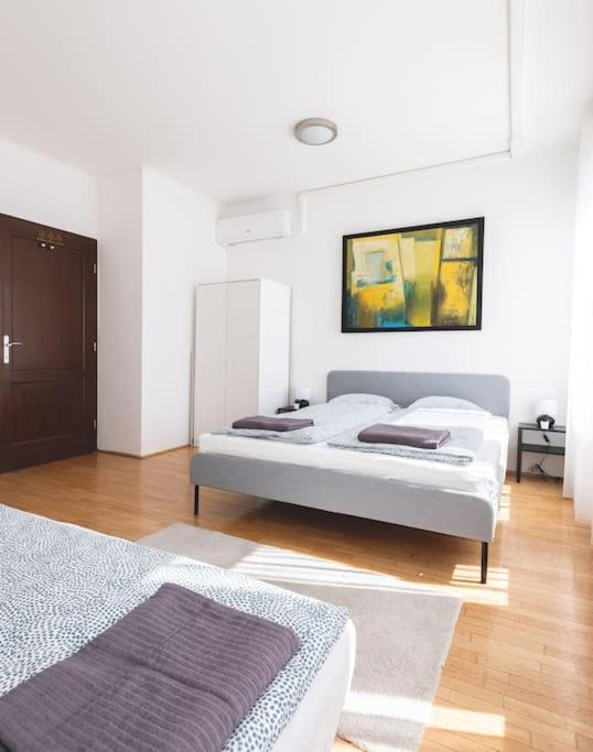 布达佩斯Bright Downtown Balcony Retreat公寓 外观 照片